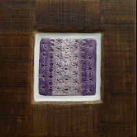 purple poppy single tile